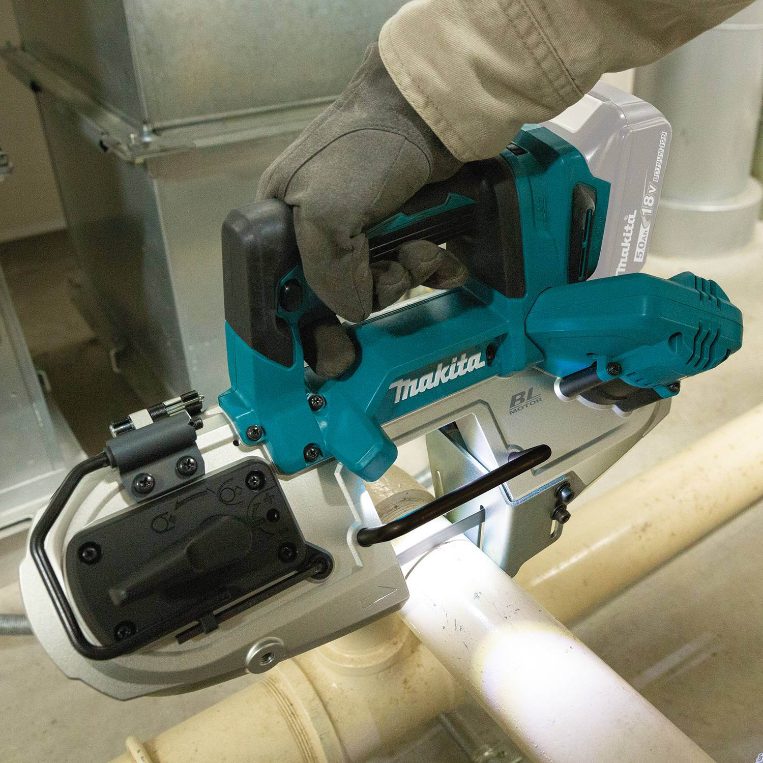 Makita 18V LXT Lithium-Ion Compact Brushless Cordless Band Saw (Bare Tool) - Image 4