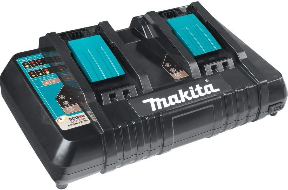 Makita XBU02PT 36V (18V X2) LXT Brushless Blower Kit, Teal (5.0Ah) Kit with two 5.0Ah batteries - Image 4
