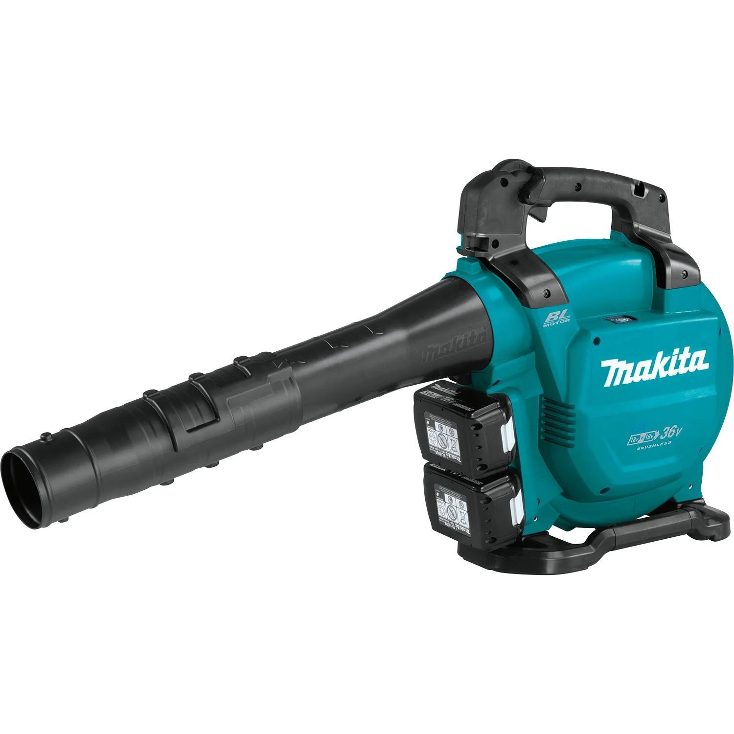 Makita XBU04PT - 36V (18V X2) LXT Brushless Blower Kit, dual port charger (5.0Ah) - Image 4