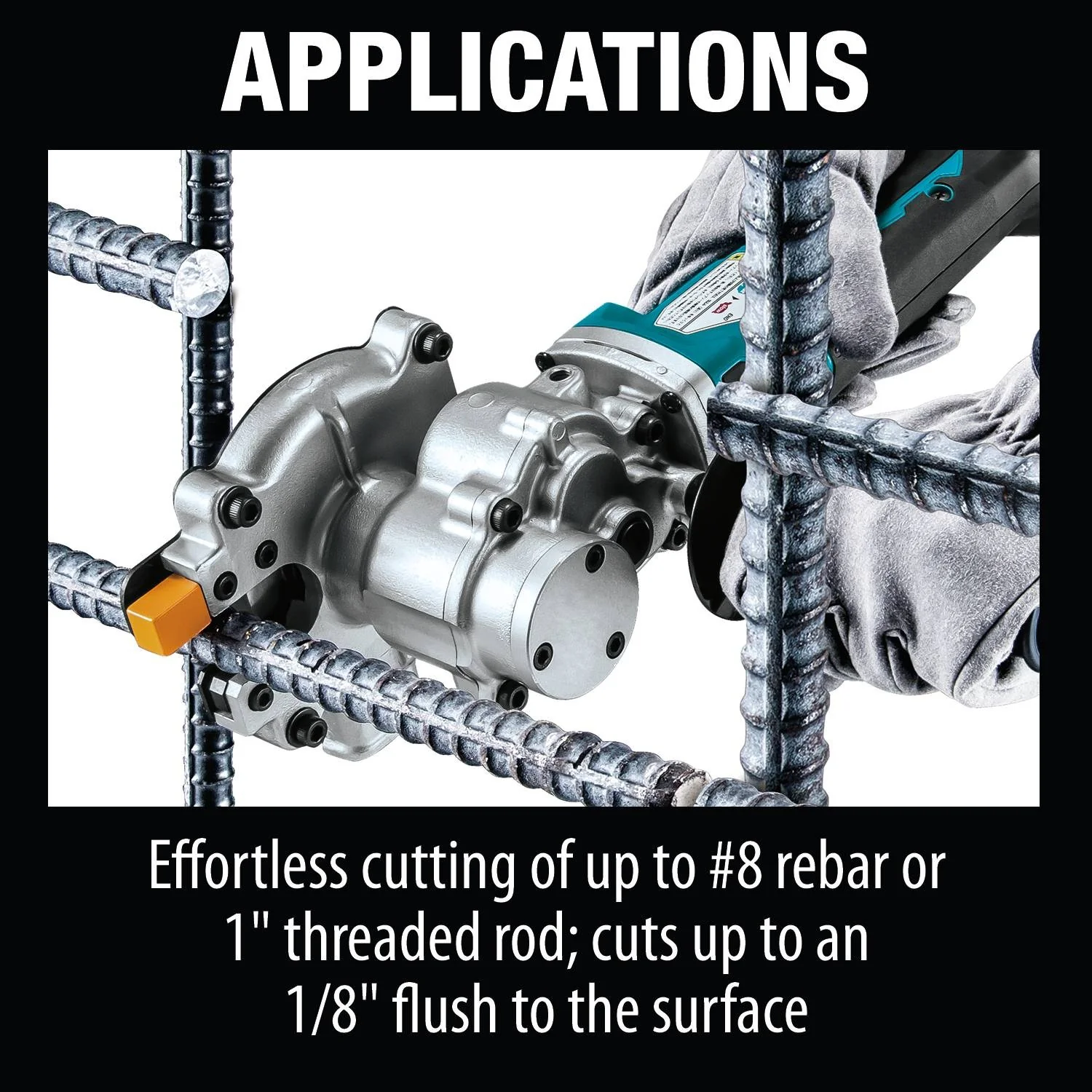 Makita XCS06ZK - 18V LXT Lithium-Ion Brushless Cordless Steel Rod Flush-Cutter, case (Bare Tool) - Image 2