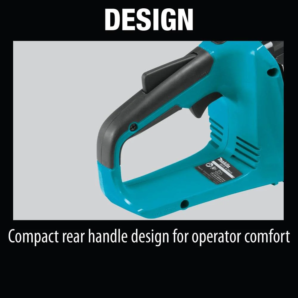 Makita XCU03PT1 36V (18V X2) LXT Brushless 14" Chain Saw Kit with 4 Batteries - Image 16