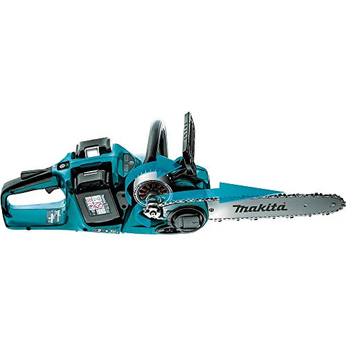 Makita XCU03PT1 18V X2 (36V) LXT Lithium-Ion Brushless Cordless 14" Chain Saw Kit with, 4 Batteries (5.0Ah) - Image 4