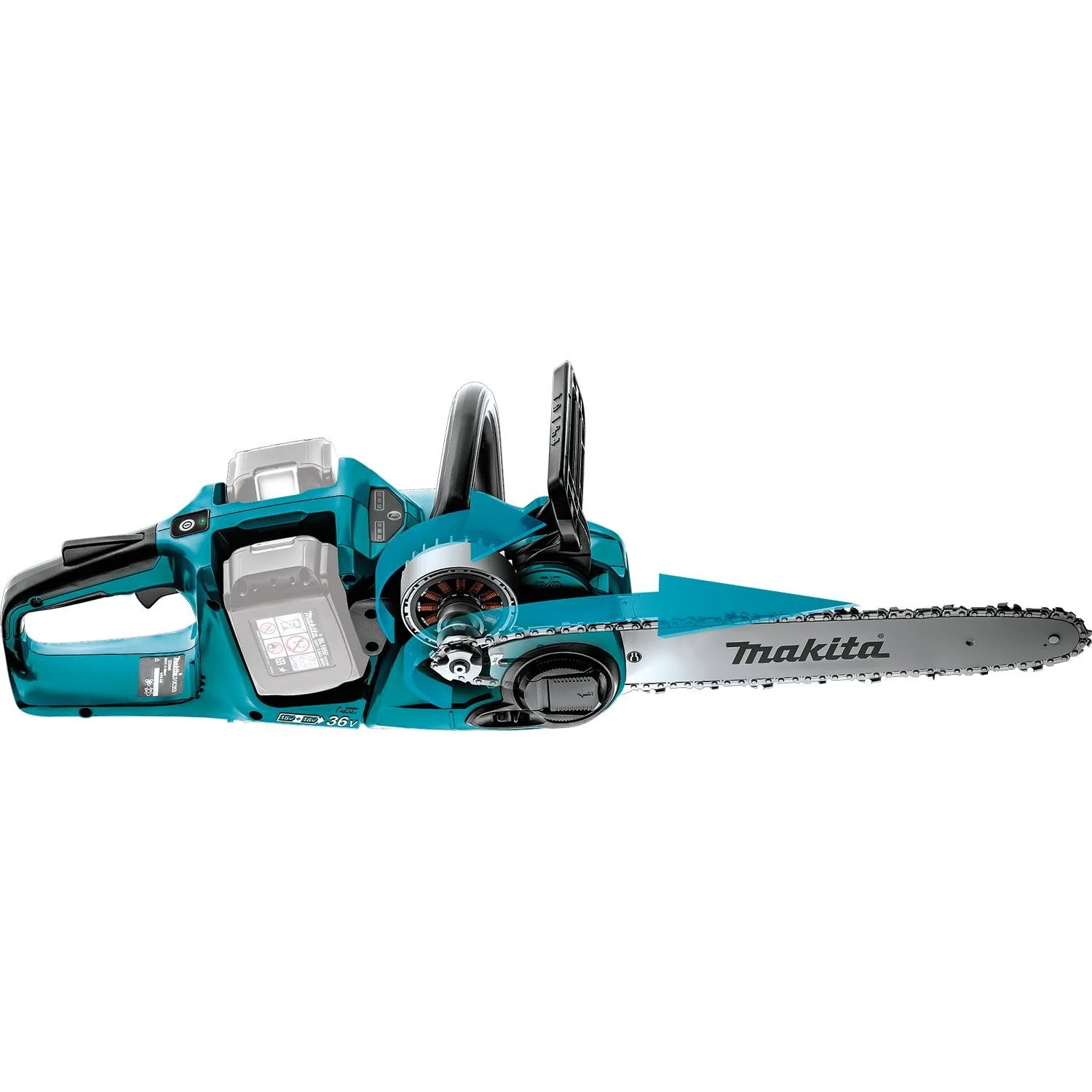 Makita 18V LXT Brushless 14" Chain Saw (Bare Tool) - Image 4