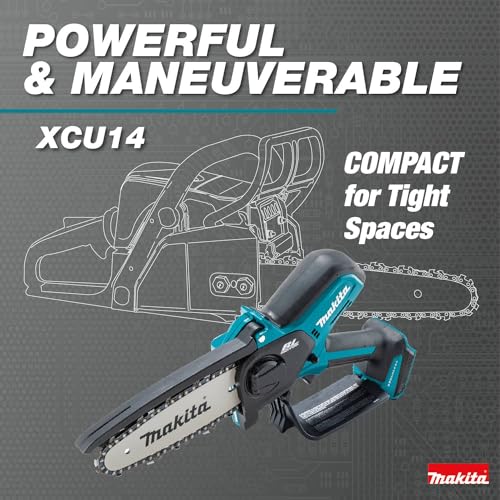 Makita XCU14SR1 18V LXT Lithium-Ion Brushless Cordless 6 Inch Pruning Saw Kit (2.0Ah) - Image 5
