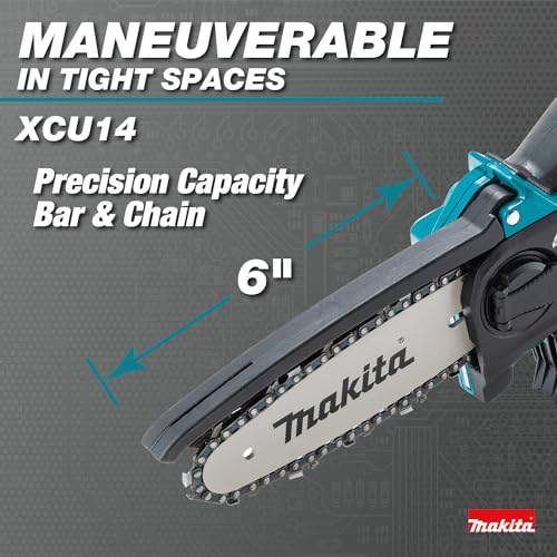 Makita XCU14SR1 18V LXT Lithium-Ion Brushless Cordless 6 Inch Pruning Saw Kit (2.0Ah) - Image 7