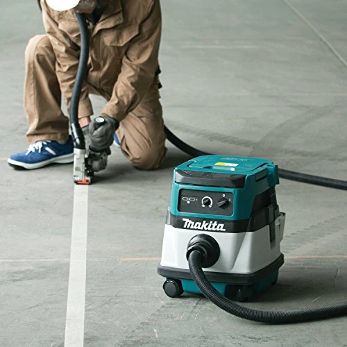 Makita (XCV04PT) 18V X2 LXT� Lithium-Ion (36V) Cordless/Corded 2.1 Gallon HEPA Filter Dry Dust Extractor/Vacuum Kit (5.0Ah) - Image 2