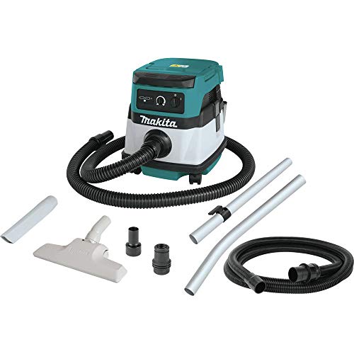Makita (XCV04PT) 18V X2 LXT� Lithium-Ion (36V) Cordless/Corded 2.1 Gallon HEPA Filter Dry Dust Extractor/Vacuum Kit (5.0Ah) - Image 4
