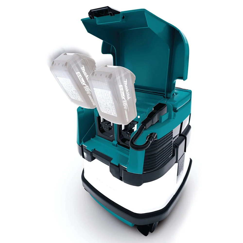 Makita XCV04Z - 36V (18V X2) LXT/Corded 2.1 Gallon HEPA Filter Dry Dust Extractor/Vacuum (Bare Tool) - Image 3