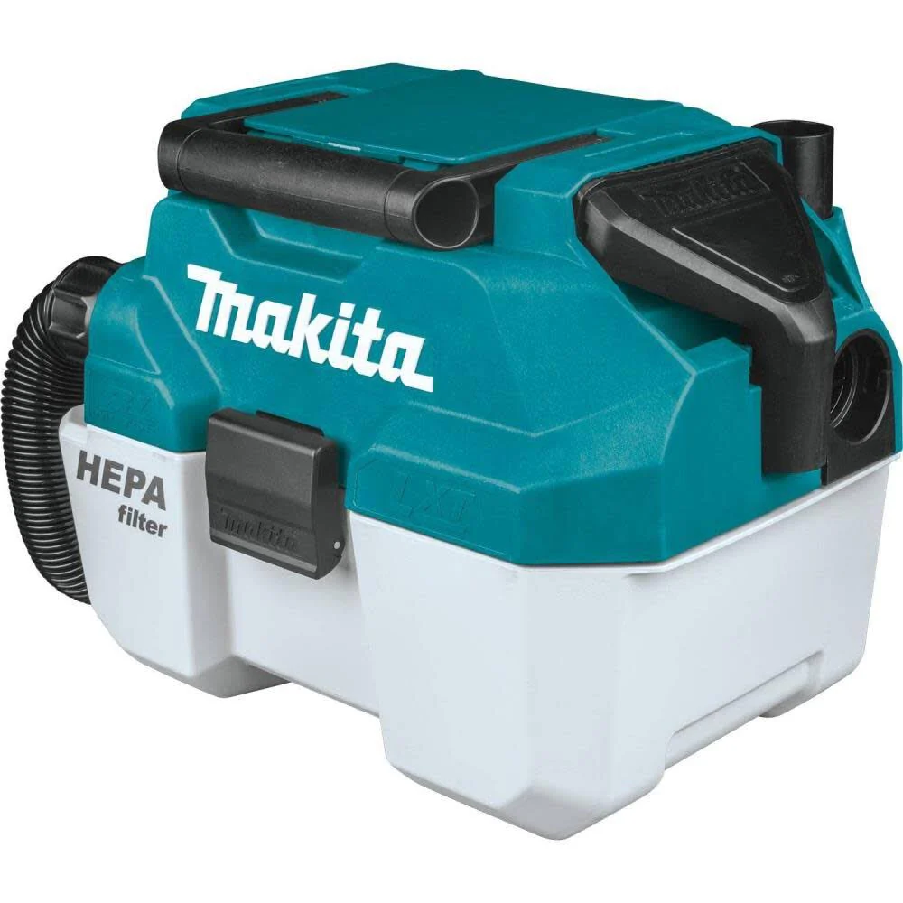 Makita XCV11Z 18V LXT Lithium-Ion Brushless Cordless 2 Gallon HEPA Filter Portable Wet/Dry Dust Extractor/Vacuum, Tool Only - Image 4
