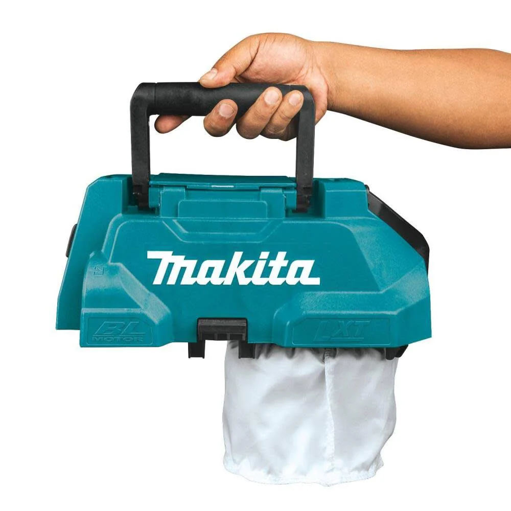 Makita XCV11Z 18V LXT Lithium-Ion Brushless Cordless 2 Gallon HEPA Filter Portable Wet/Dry Dust Extractor/Vacuum, Tool Only - Image 7