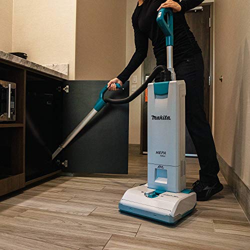Makita XCV19PG 18V X2 (36V) LXT Lithium-Ion Brushless Cordless 1.3 Gallon HEPA Filter 12” Upright Vacuum - Image 9