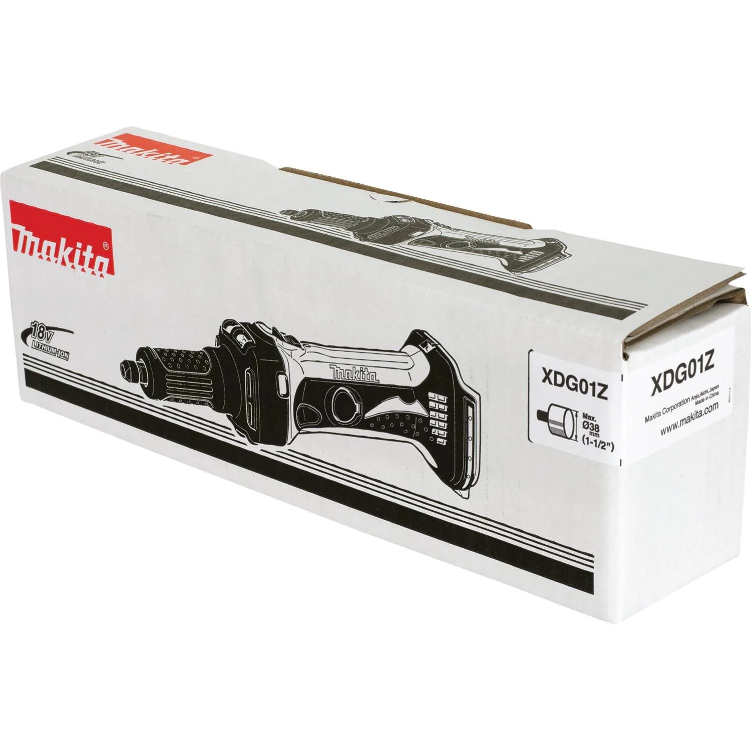 Makita XDG01Z 18V LXT Lithium‑Ion Cordless 1/4" Die Grinder (Bare Tool) - Image 3