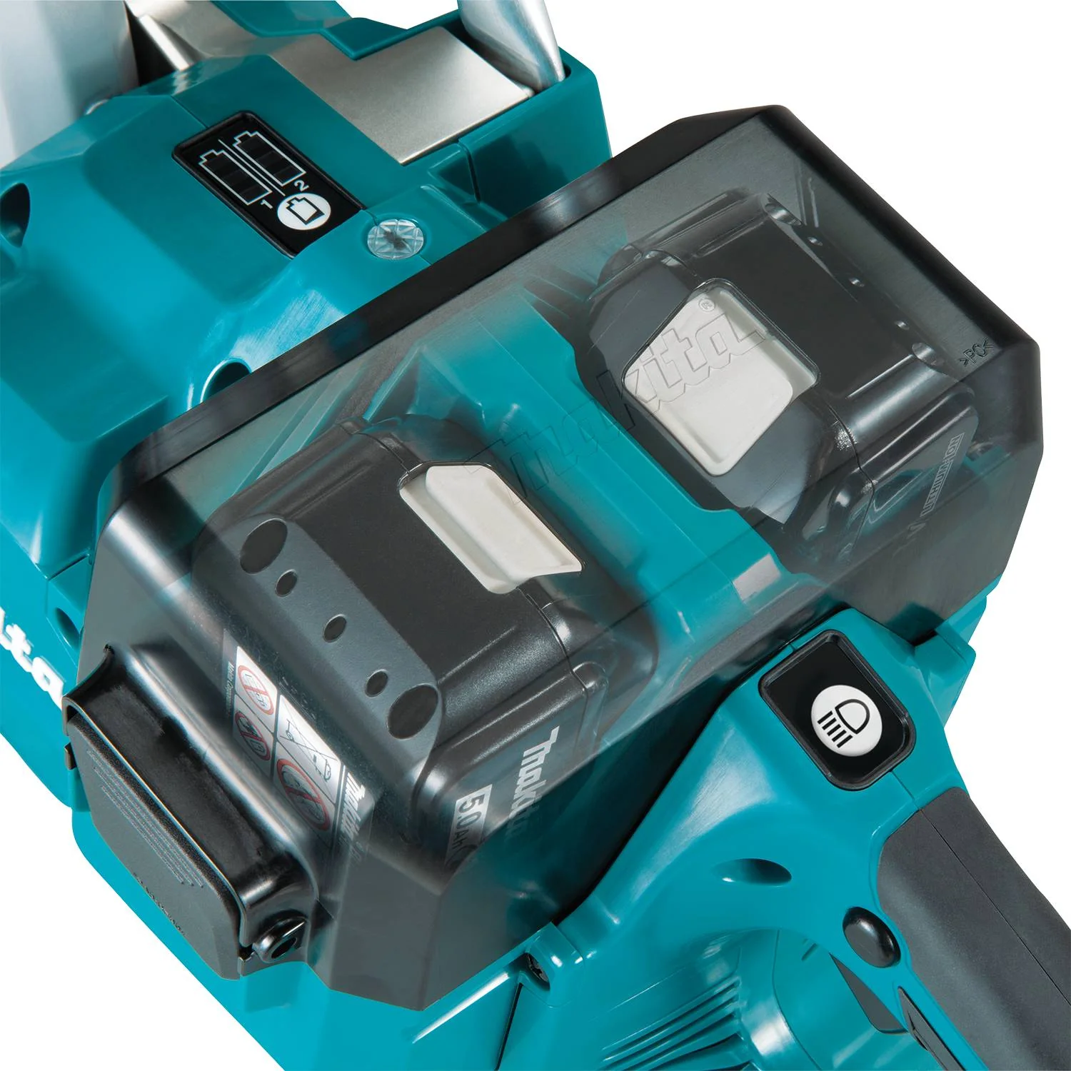 Makita XEC01PT1 36V (18V X2) LXT Brushless 9" Power Cutter Kit, 4 ea. battery, cut-off wheel, dual port charger, lock-off (5.0 Ah) - Image 2