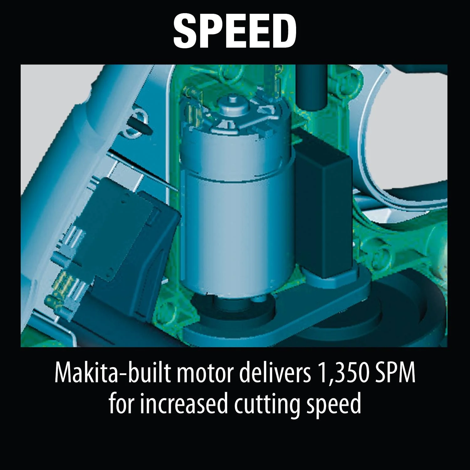 Makita XHU02Z - 18V LXT Lithium-Ion Cordless 22" Hedge Trimmer (Bare Tool) - Image 4