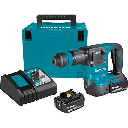 Makita XKH01TJ 18V LXT Lithium-Ion Brushless Cordless SDS-PLUS AVT Power Scraper Kit