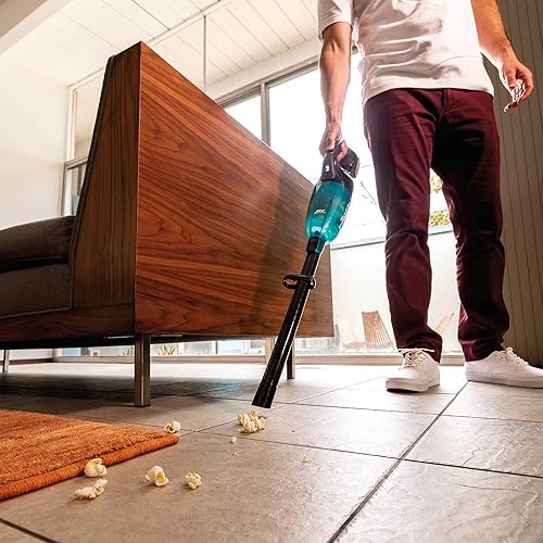 Makita XLC08ZB 18V LXT Lithium-ion Compact Brushless Cordless Vacuum, Trigger w/Lock (Bare Tool) - Image 8