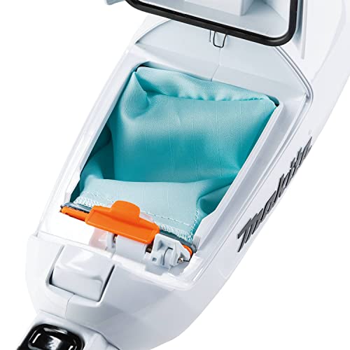 Makita XLC10ZW 18V LXT Lithium-ion Compact Brushless Cordless 4-Speed Vacuum, w/Push Button and Dust Bag (Bare Tool) - Image 7
