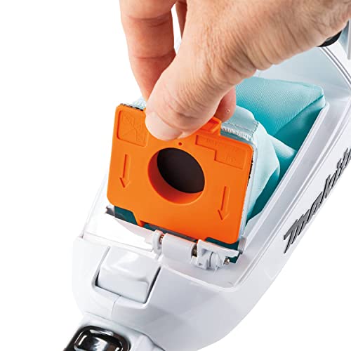Makita XLC10ZW 18V LXT Lithium-ion Compact Brushless Cordless 4-Speed Vacuum, w/Push Button and Dust Bag (Bare Tool) - Image 8