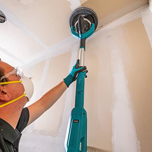 Makita XLS01TX1 18V LXT Lithium-Ion Brushless Cordless 9" Drywall Sander Kit, AWS Capable (5.0Ah) - Image 9