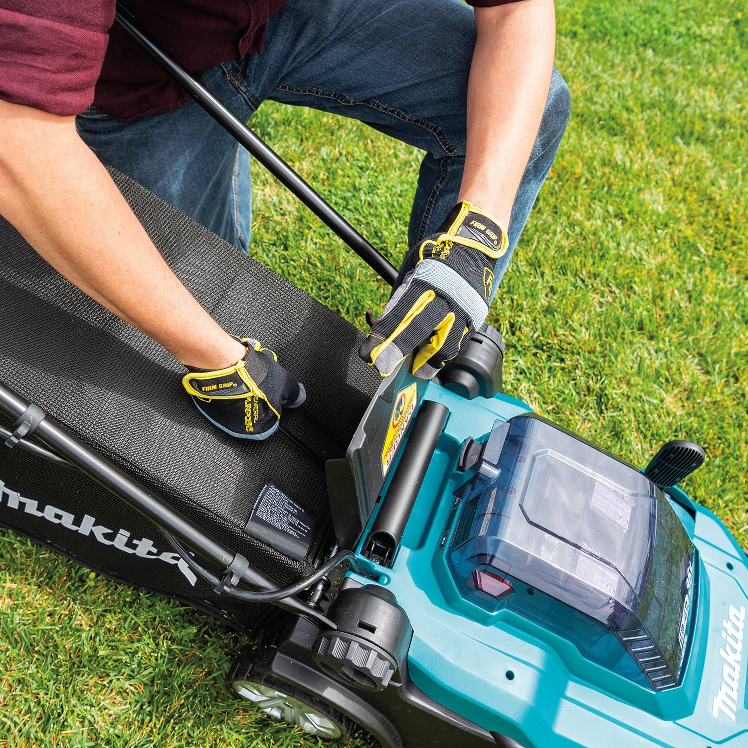 Makita 18V LXT 17" Residential Lawn Mower (Bare Tool) - Image 2
