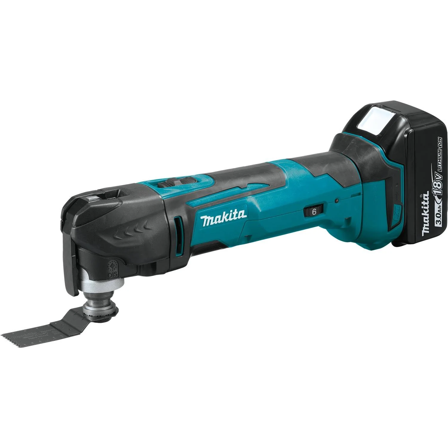 Makita XMT035 - 18V LXT Lithium-Ion Cordless Oscillating Multi-Tool Kit, tool-less clamp system, 6,000-20,000 OPM, case (3.0Ah) - Image 3