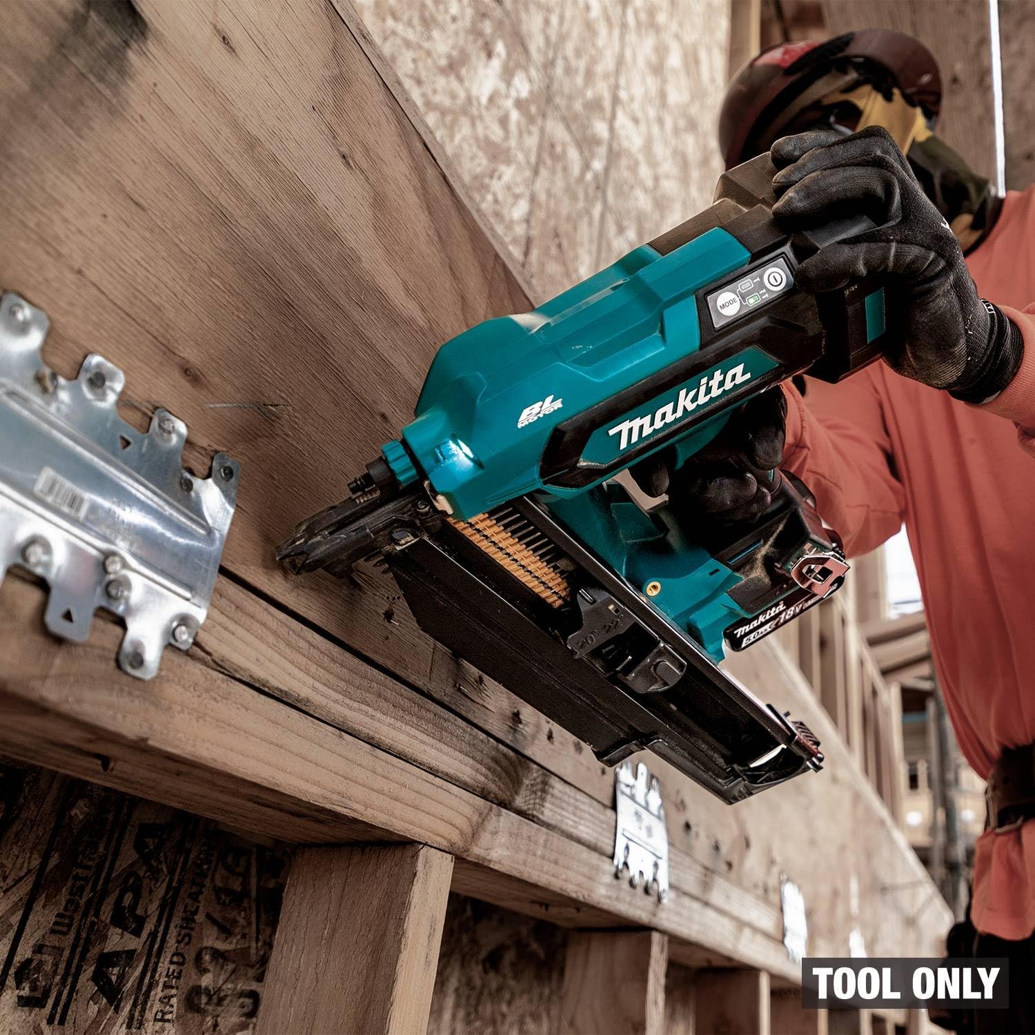 Makita XNB03Z 18V LXT Lithium-Ion Cordless 21º Full Round Head 3-1/2" Framing Nailer (Bare Tool) - Image 8