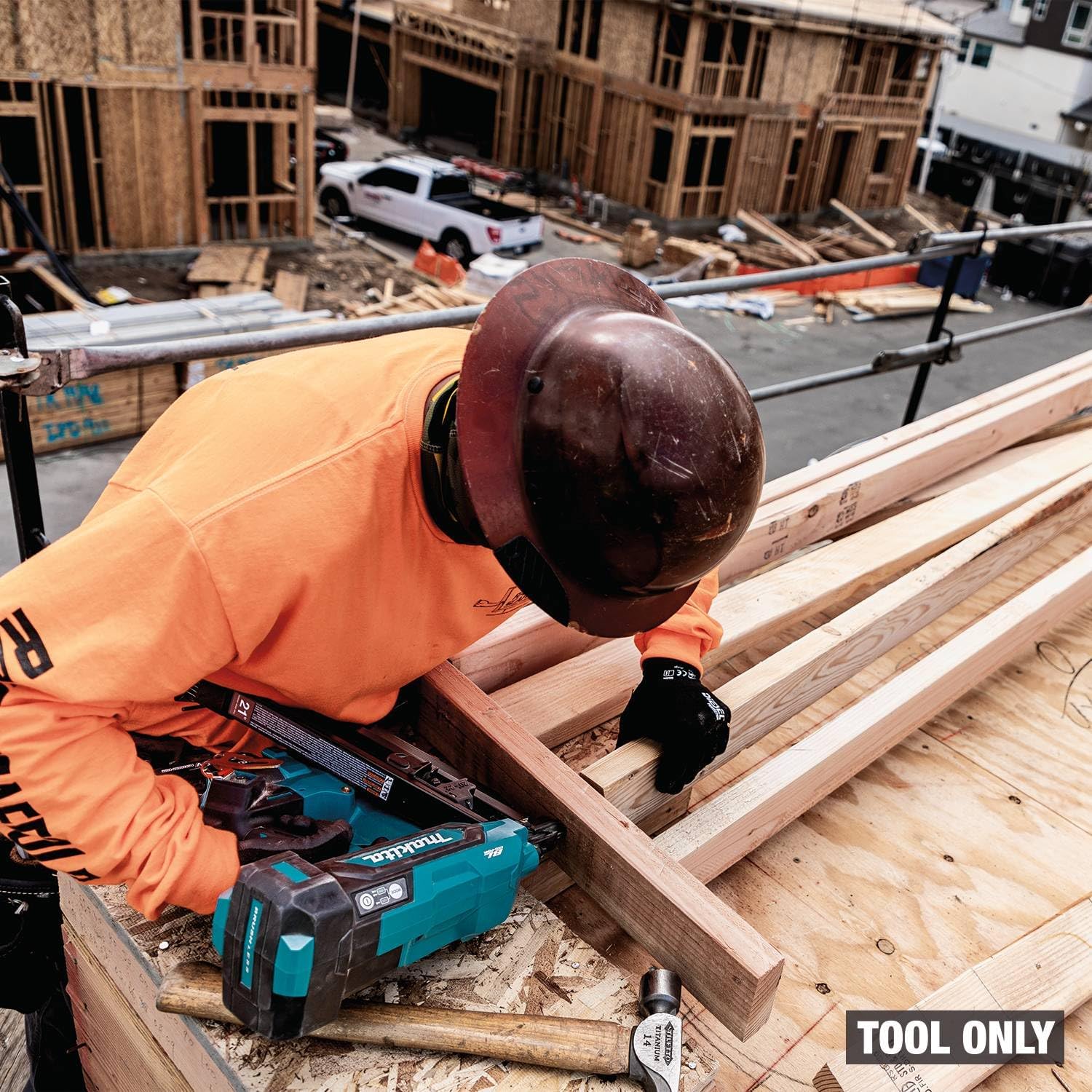 Makita XNB03Z 18V LXT Lithium-Ion Cordless 21º Full Round Head 3-1/2" Framing Nailer (Bare Tool) - Image 9