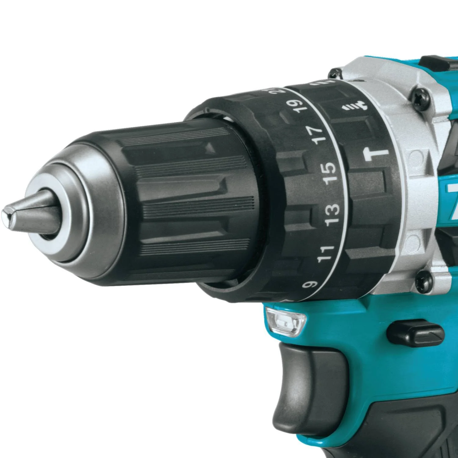 Makita XPH12T - 18V LXT Lithium-Ion Compact Brushless Cordless 1/2" Hammer Driver-Drill Kit, 2-speed, var. spd., L.E.D. Light, bag (5.0Ah) - Image 2