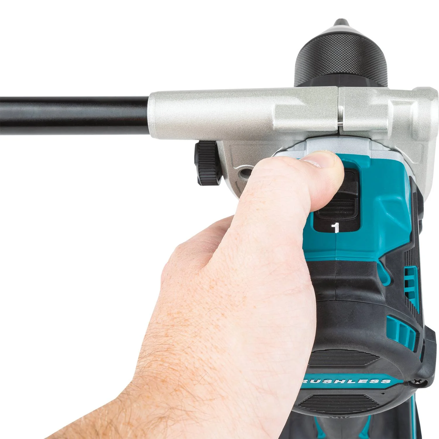 Makita 18V LXT Lithium-Ion Brushless Cordless 1/2" Hammer Driver-Drill Kit, 2-speed, var. speed., L.E.D. Light, bag (5.0Ah) - Image 2