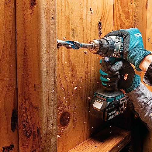 Makita XPH16T 18V LXT Lithium-Ion Compact Brushless Cordless 1/2" Hammer Driver-Drill Kit (5.0Ah) - Image 9