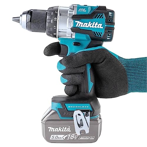 Makita XPH16Z 18V LXT Lithium-Ion Compact Brushless Cordless 1/2 In. Hammer Driver-Drill (Bare Tool) - Image 3