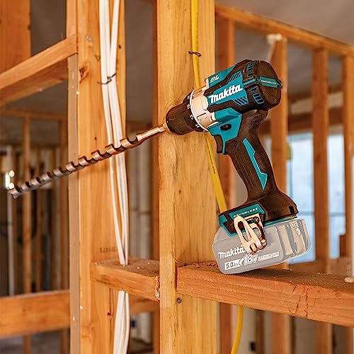 Makita XPH16Z 18V LXT Lithium-Ion Compact Brushless Cordless 1/2 In. Hammer Driver-Drill (Bare Tool) - Image 7