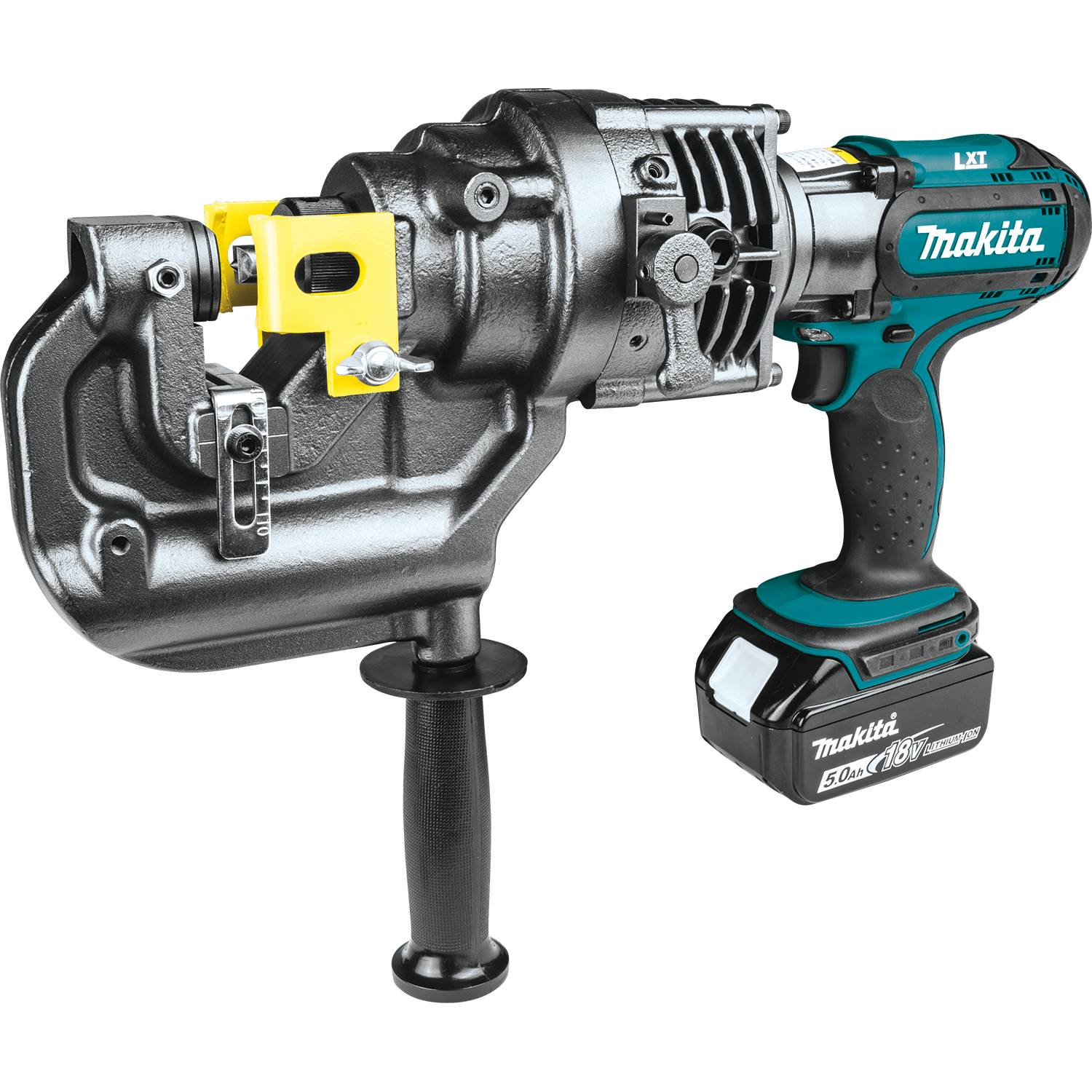 Makita XPP01T1K - 18V LXT Lithium-Ion Cordless 5/16" Metal Hole Puncher Kit, case, with one battery (5.0Ah) - Image 3