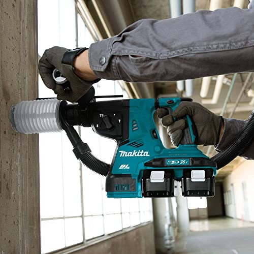 Makita (XRH08PT) 18V (X2 36V) LXT Lithium-Ion Brushless Cordless 1-1/8" AVT Rotary Hammer, accepts SDS-PLUS bits - Image 16