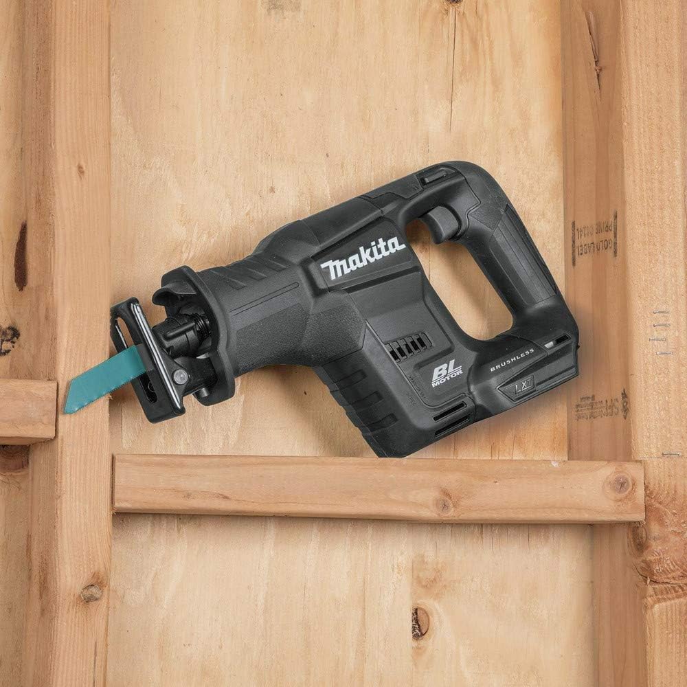 Makita XRJ07ZB 18V LXT Lithium-Ion Sub-Compact Brushless Cordless Recipro Saw, Tool Only - Image 7