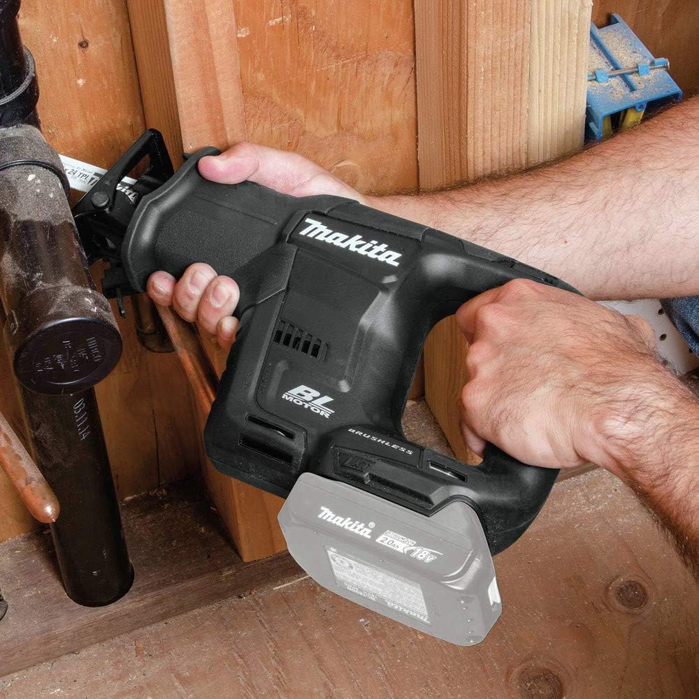 Makita XRJ07ZB 18V LXT Lithium-Ion Sub-Compact Brushless Cordless Recipro Saw, Tool Only - Image 8