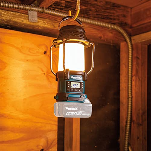 Makita XRM12 18V LXT Lithium-Ion Cordless Lantern with Radio (Bare Tool) - Image 6