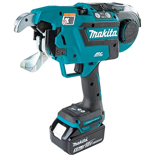 Makita XRT02TK 18V LXT Lithium-Ion Brushless Cordless Deep Capacity Rebar Tying Tool Kit (5.0Ah) - Image 2