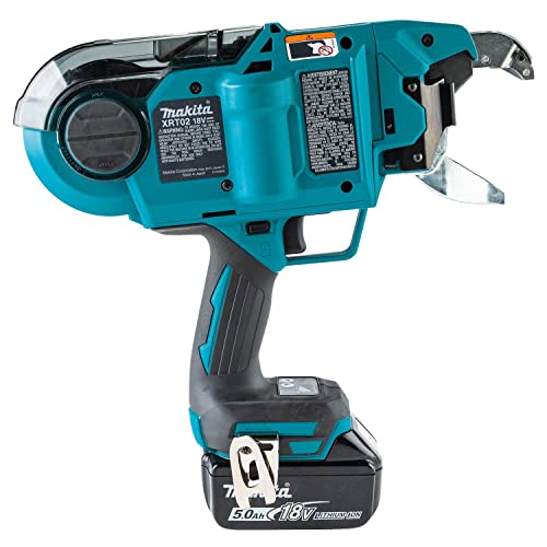Makita XRT02TK 18V LXT Lithium-Ion Brushless Cordless Deep Capacity Rebar Tying Tool Kit (5.0Ah) - Image 3