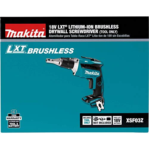 Makita 18V LXT Lithium‑Ion Brushless Cordless Drywall Screwdriver (Bare Tool) - Image 9