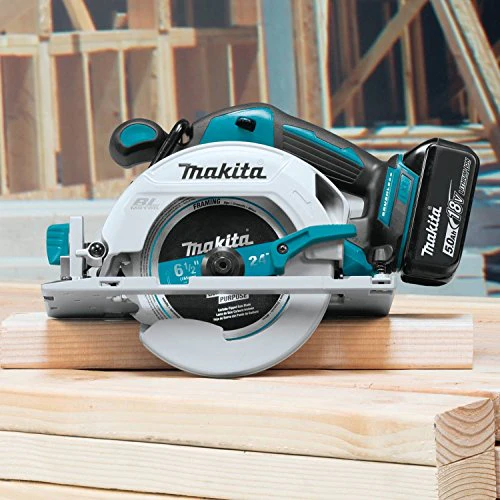 Makita (XOP02Z) 18V LXT Lithium-Ion Brushless Cordless 6-1/2" Circular Saw - Image 7