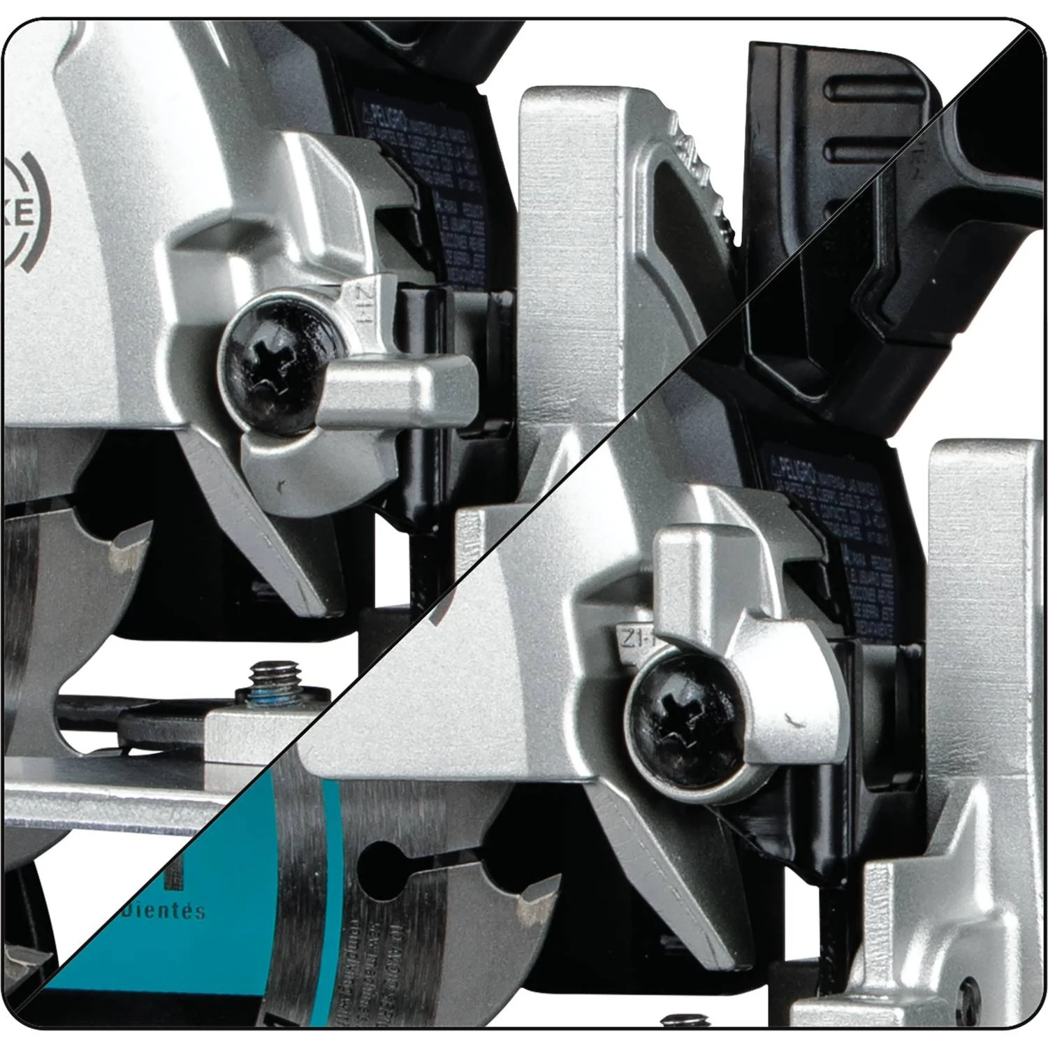Makita XSH04RB - 18V LXT Lithium-Ion Sub-Compact Brushless Cordless 6-1/2” Circular Saw Kit, bag (2.0Ah) - Image 5