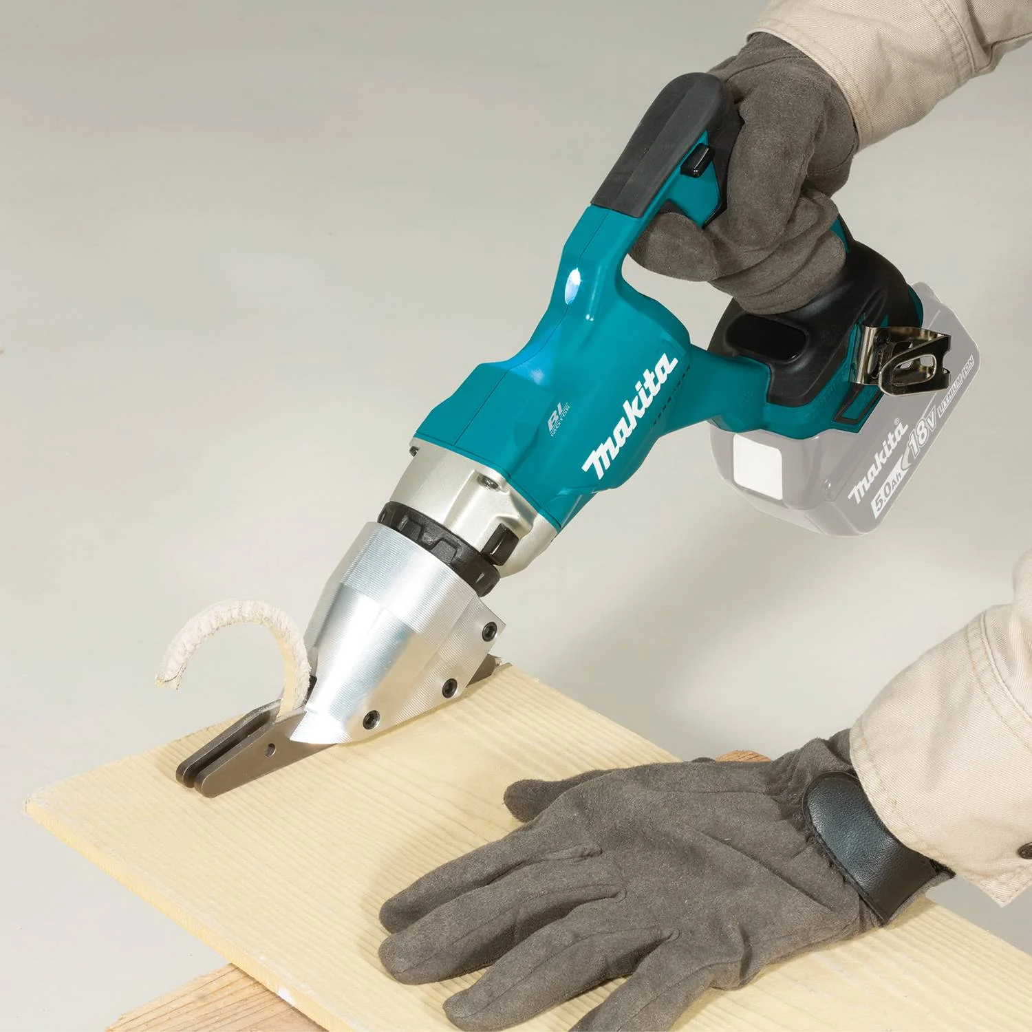Makita XSJ05Z 18V LXT Lithium-Ion Brushless Cordless 1/2" Fiber Cement Shear (Bare Tool) - Image 2