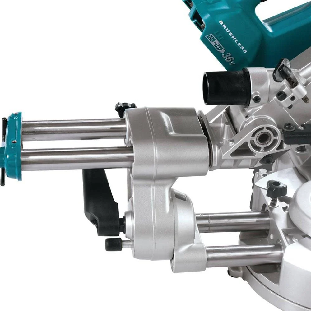 Makita (XSL02Z) 36V (18V X2) LXT Brushless 7‑1/2" Dual Slide Compound Miter Saw (Bare Tool) - Image 3