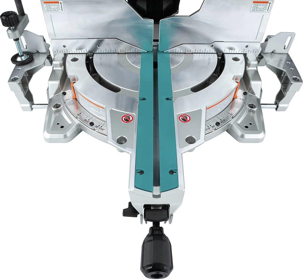 Makita XSL07PT 18V x2 LXT Lithium-Ion (36V) Brushless Cordless 12" Dual-Bevel Sliding Compound Miter Saw with Laser Kit (5.0Ah) 12" Miter Saw Kit - Image 8