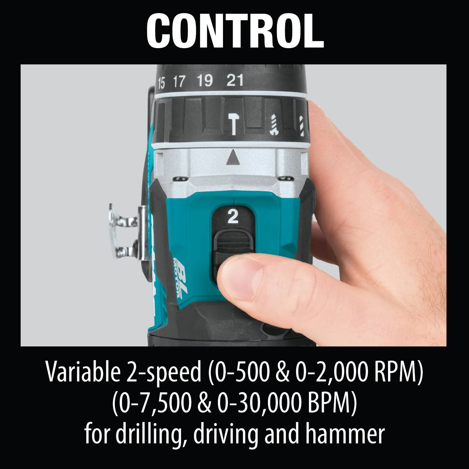 Makita 18V (XT269T) LXT Lithium-Ion Brushless Cordless 2 Pc. Combo Kit - Image 4