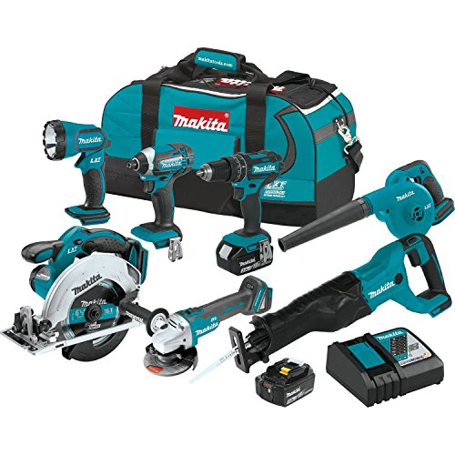 Makita (XT706) 18V LXT Lithium‑Ion Cordless 7‑Pc. Combo Kit - Image 22