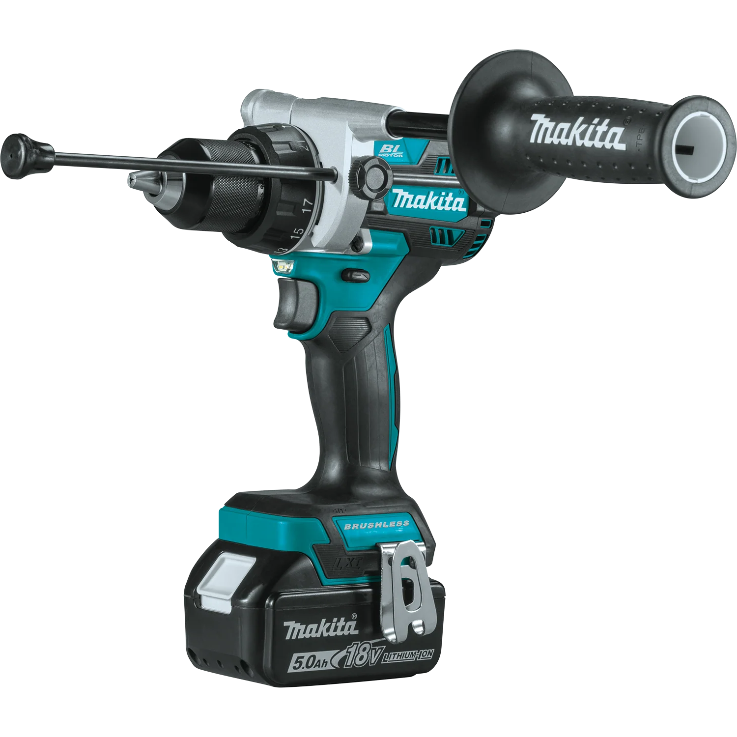 Makita (XT707PT) 18V LXT Lithium-Ion Brushless Cordless 7 Pc. Combo Kit - Image 4