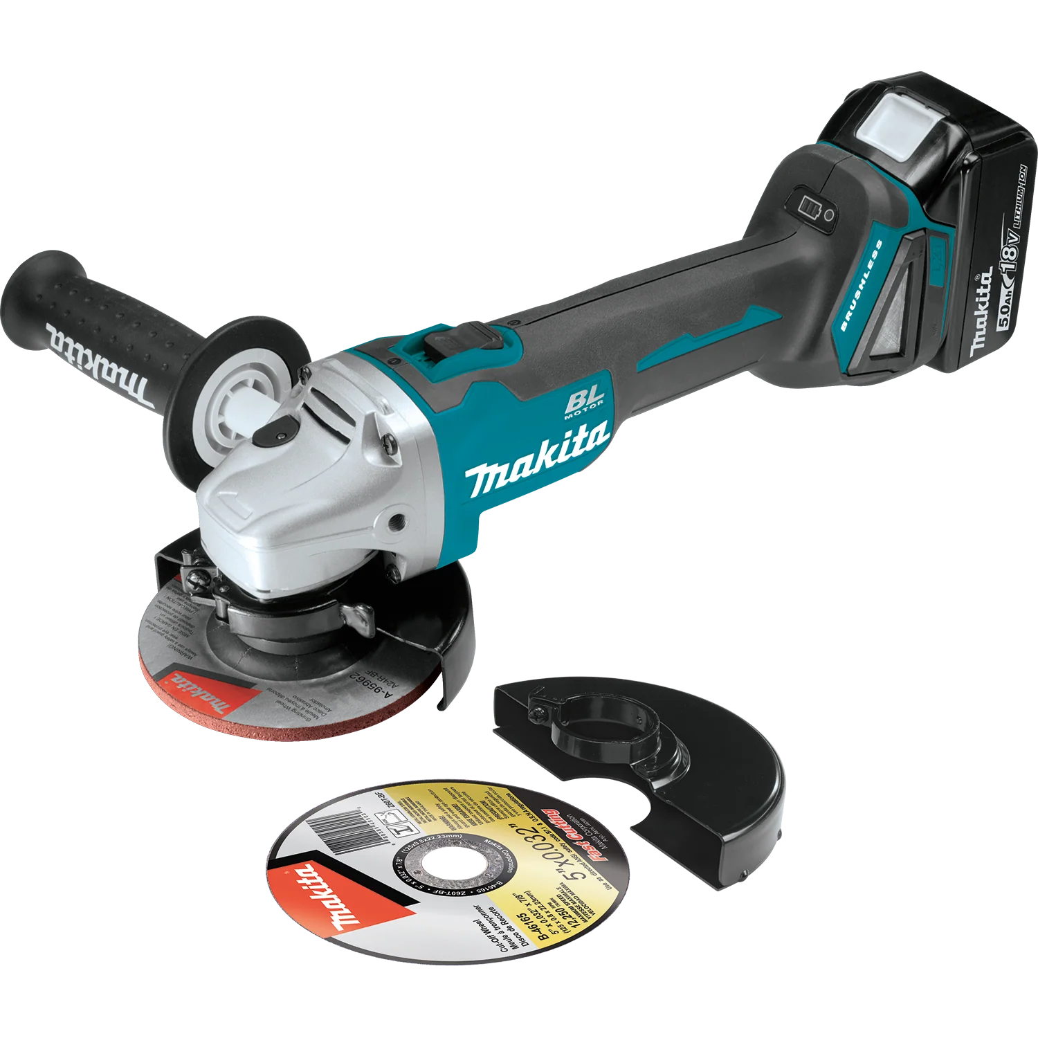 Makita (XT707PT) 18V LXT Lithium-Ion Brushless Cordless 7 Pc. Combo Kit - Image 5