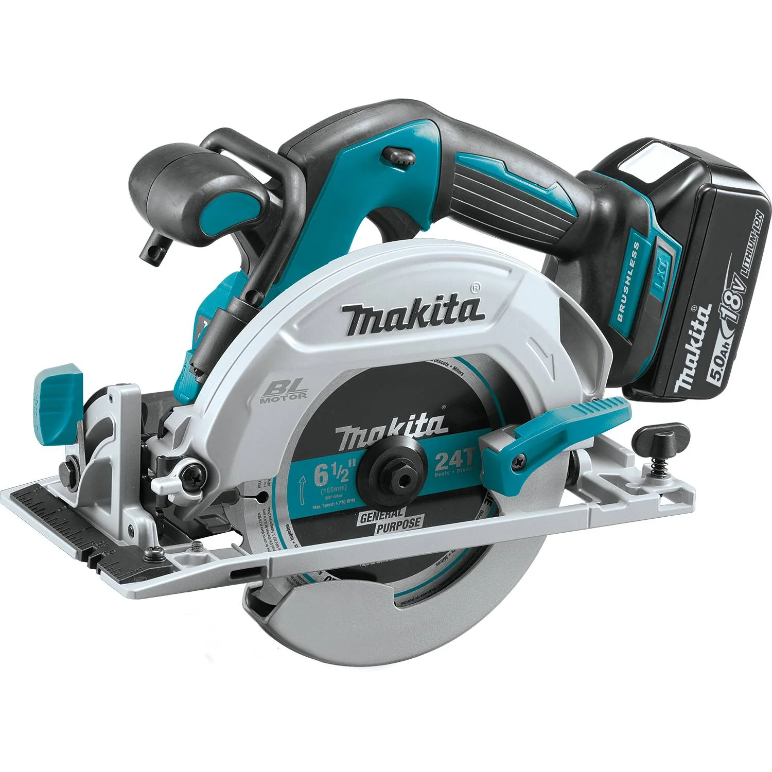 Makita (XT707PT) 18V LXT Lithium-Ion Brushless Cordless 7 Pc. Combo Kit - Image 6